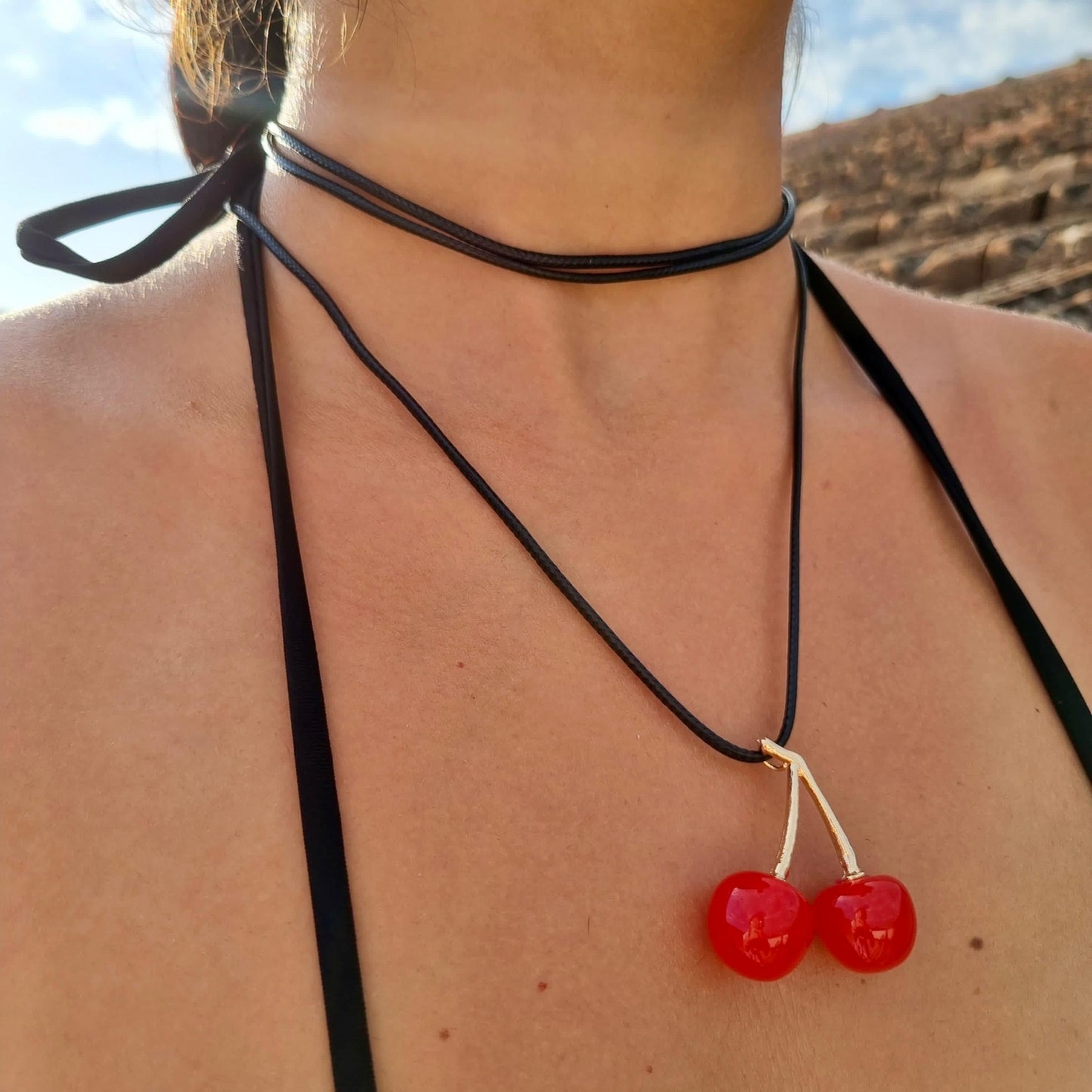 COLLANA LACCIO CILIEGIE