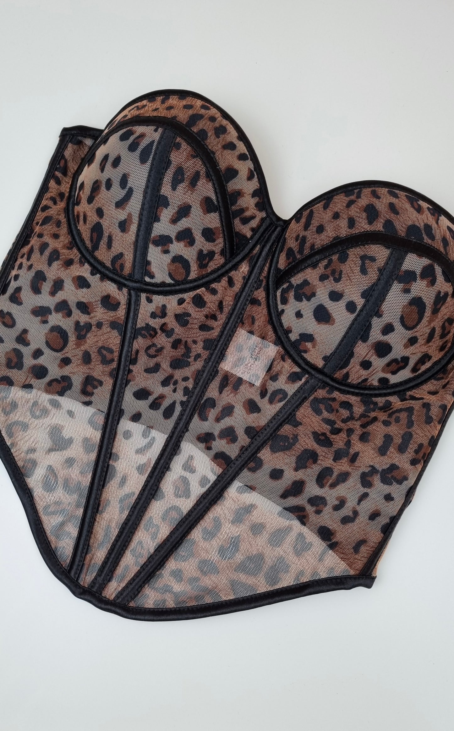 TOP BUSTIER MACULATO