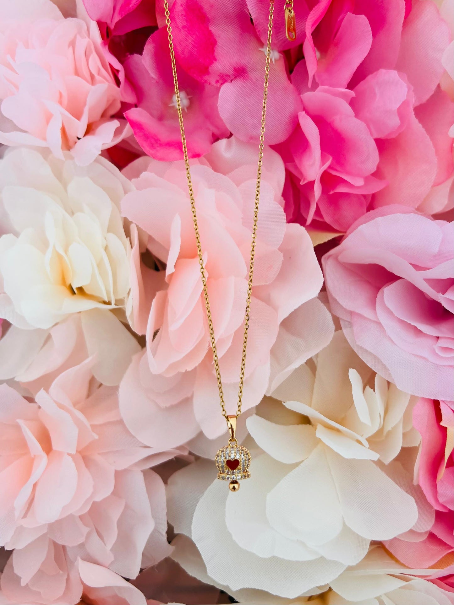 COLLANA CAMPANELLA CUORE