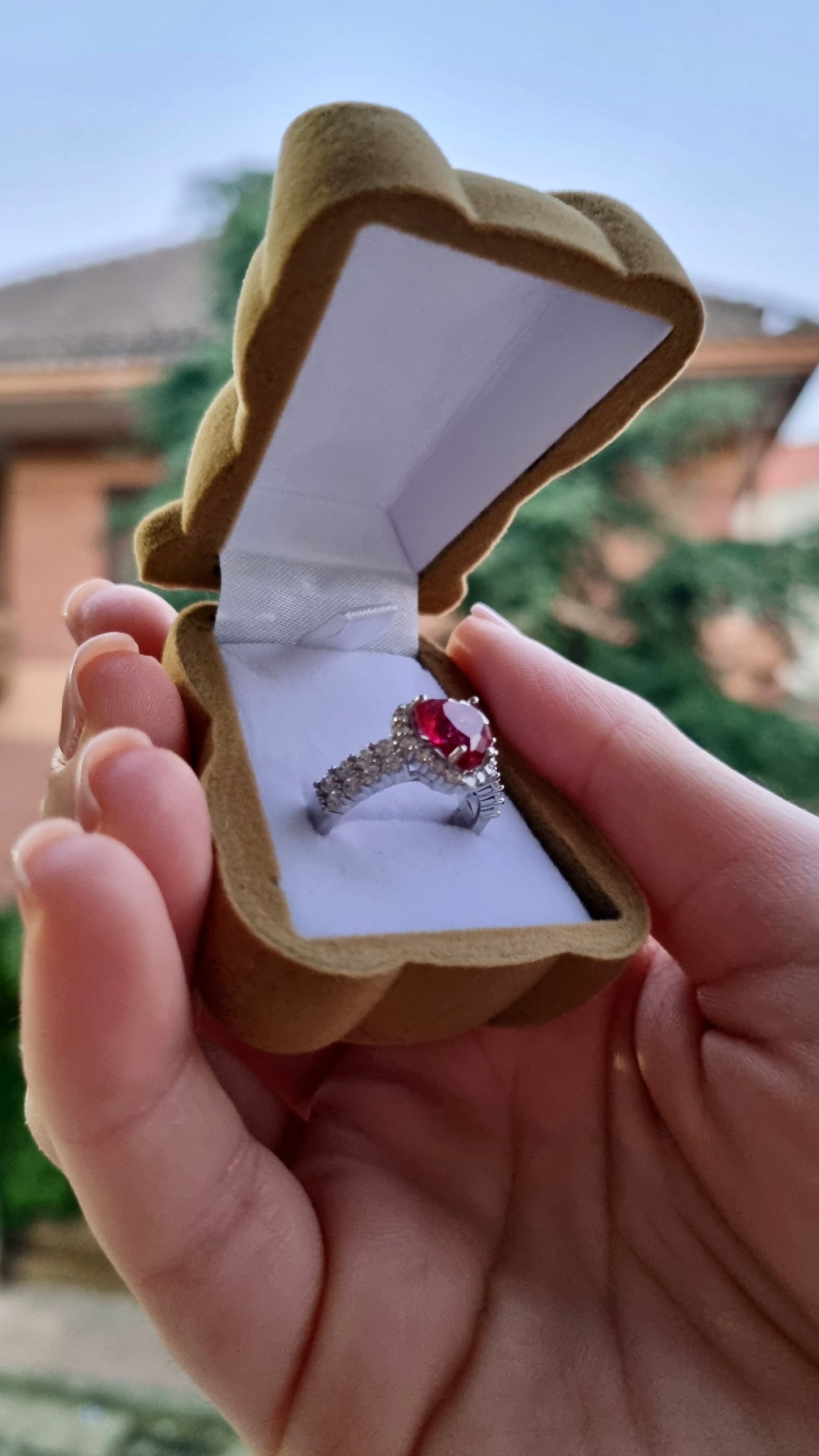 Orsetto dell’Amore – Anello a Cuore