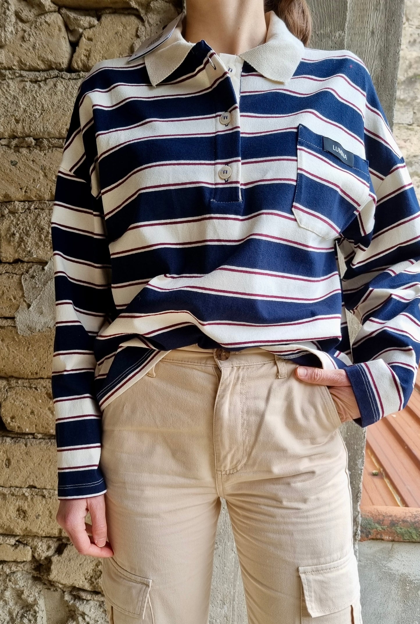 POLO RIGHE LUMINA