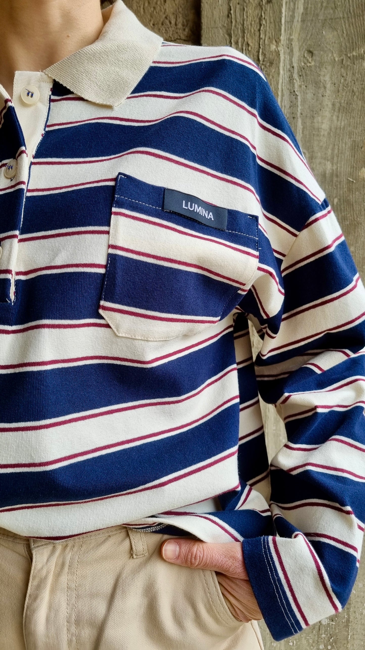 POLO RIGHE LUMINA