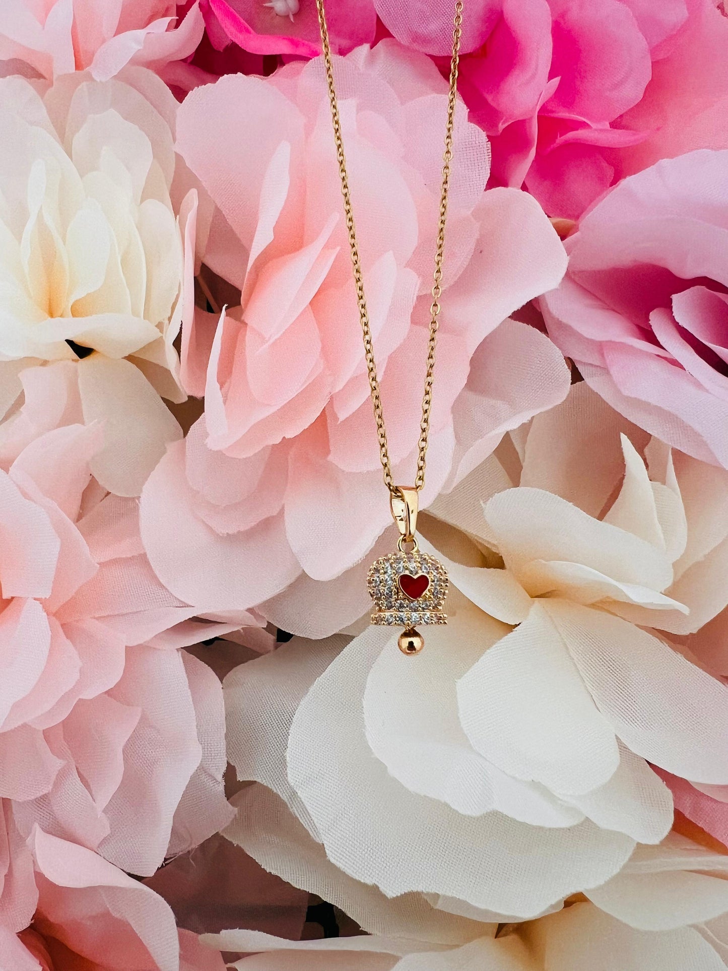 COLLANA CAMPANELLA CUORE