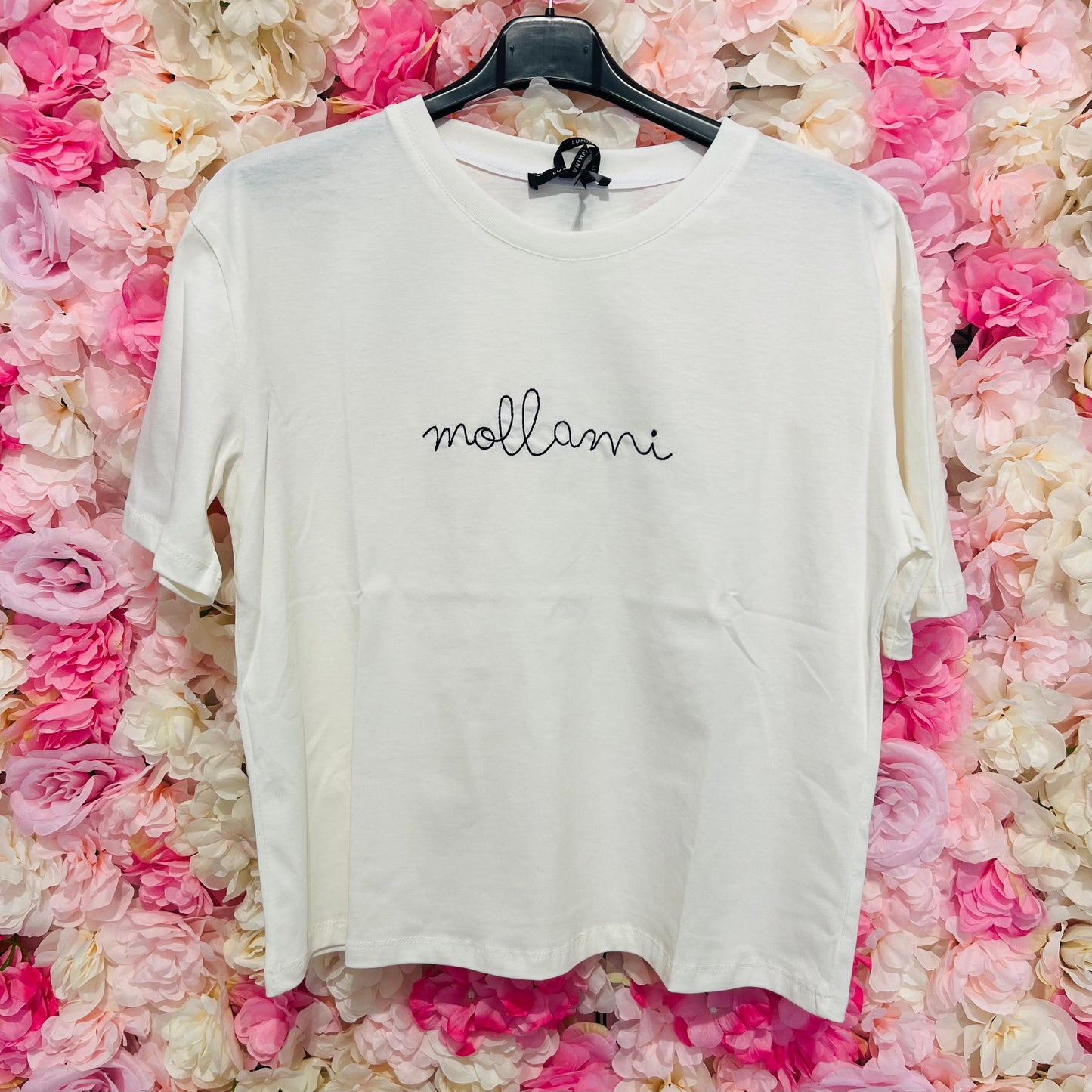 T-SHIRT RICAMO LUMINA