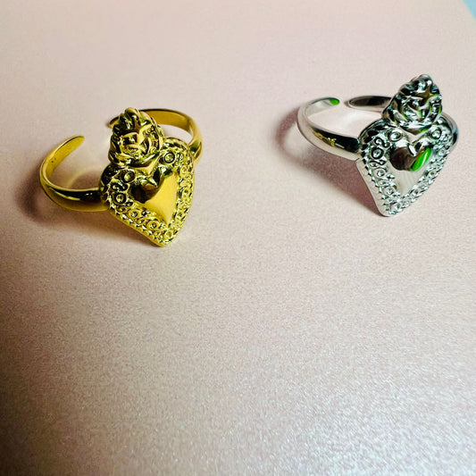 ANELLO CUORE SACRO