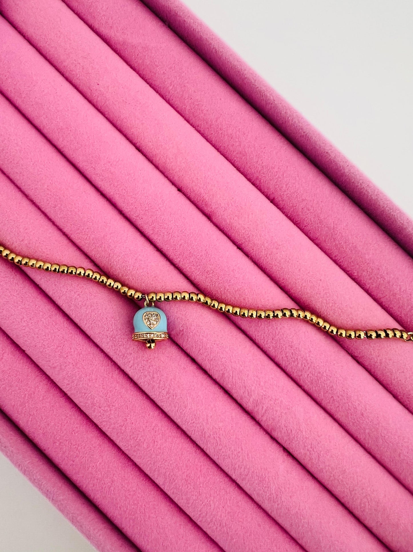 BRACCIALE CAMPANELLA AZZURRA