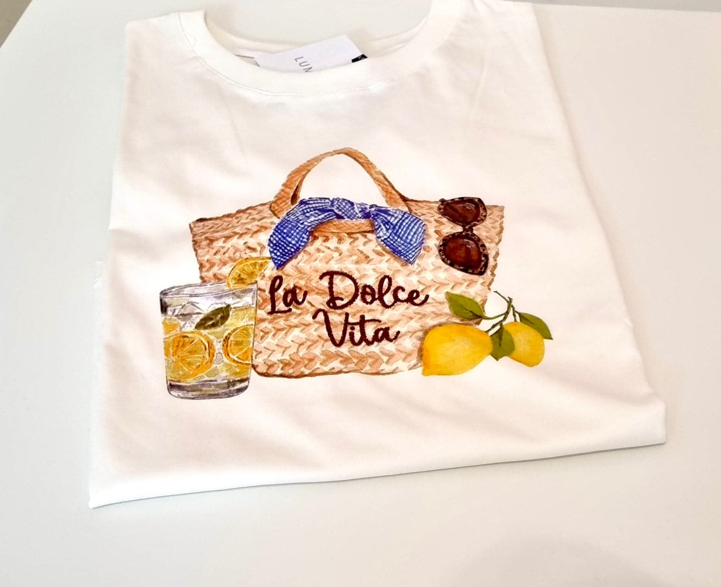 T-SHIRT “LA DOLCE VITA” LUMINA