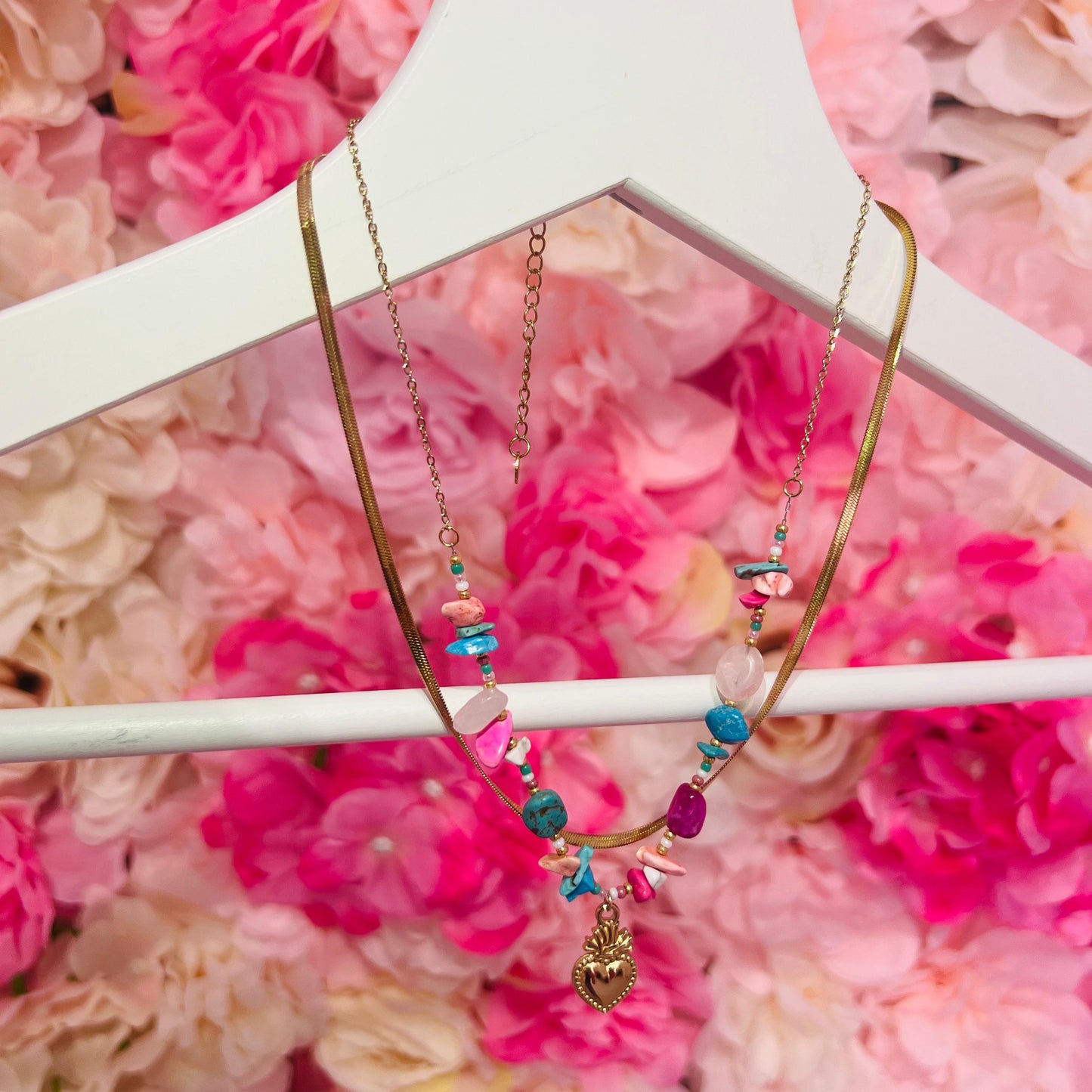 COLLANA CUORE SACRO SUMMER