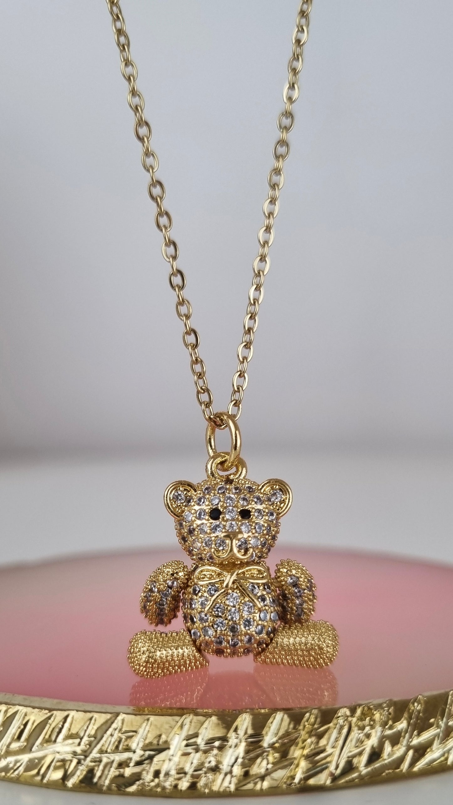 COLLANA TEDDY ZIRCONI