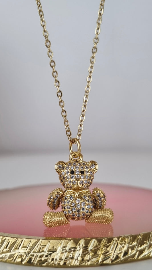 COLLANA TEDDY ZIRCONI