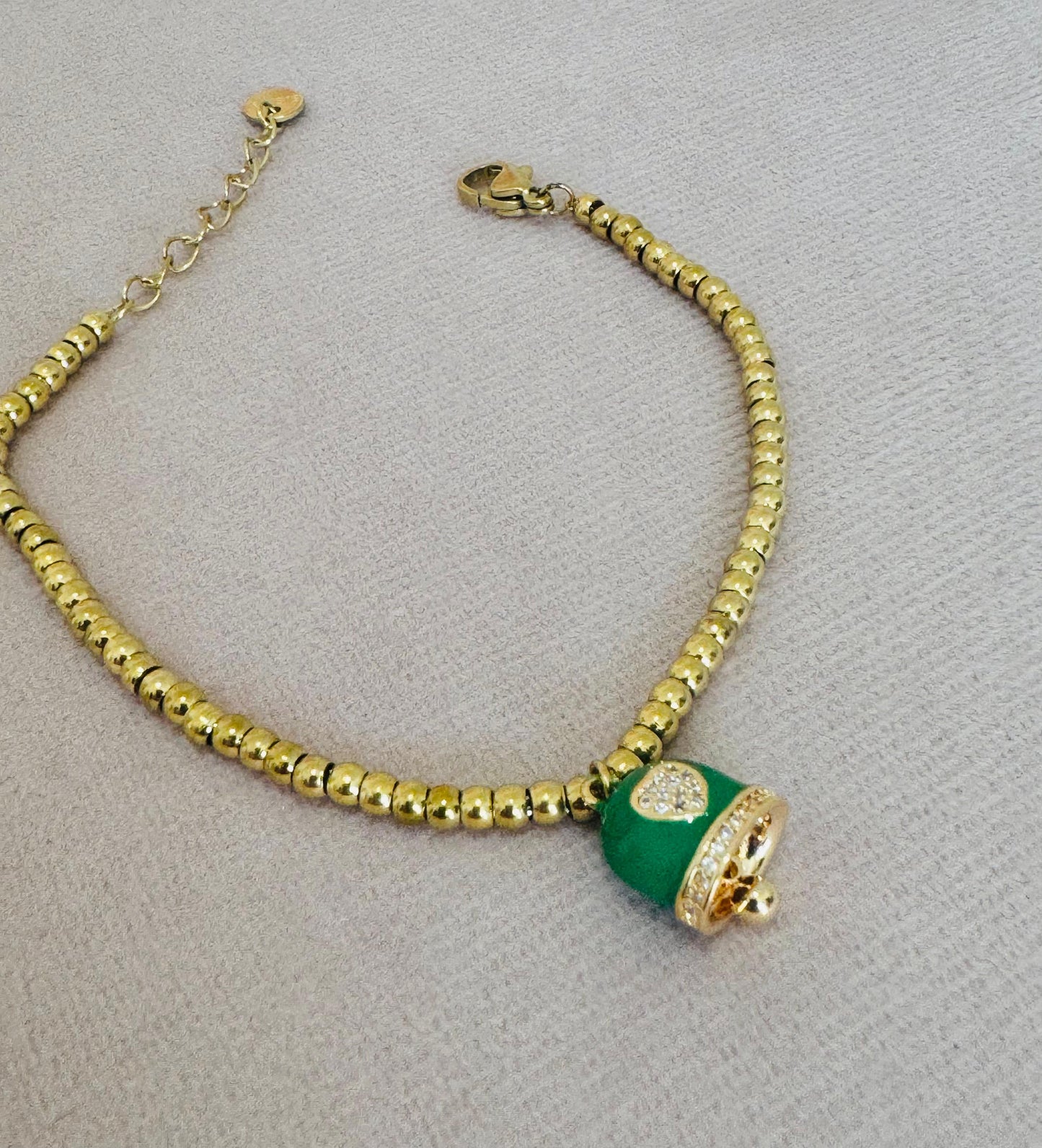 BRACCIALE CAMPANELLA VERDE