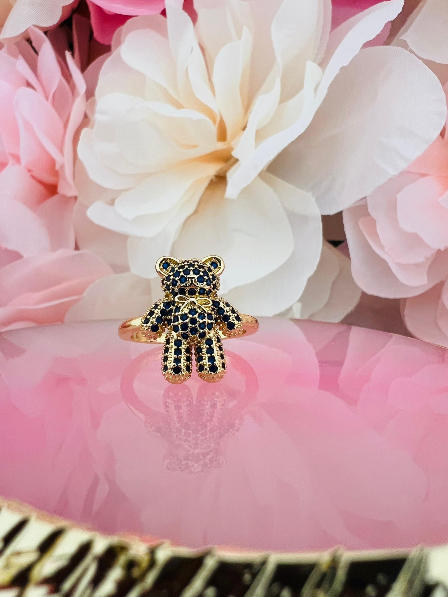 ANELLO ORSETTO ZIRCONATO