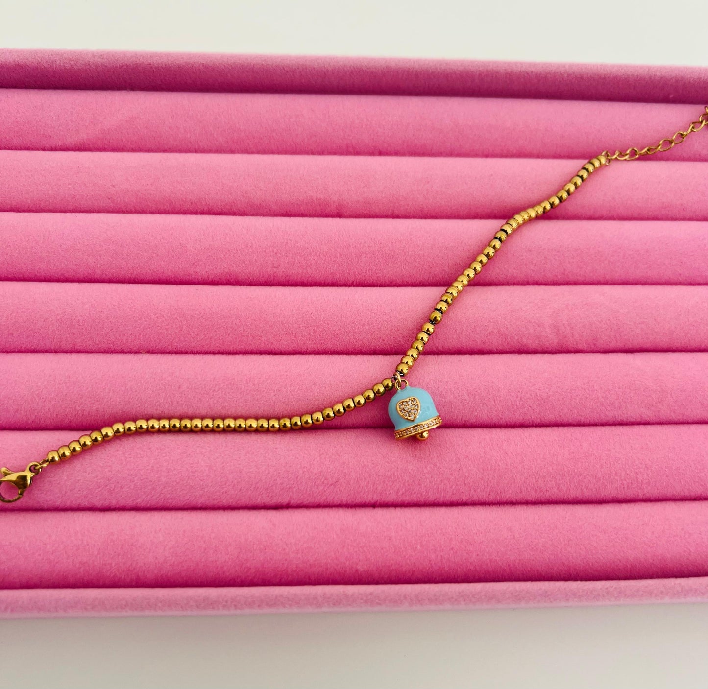 BRACCIALE CAMPANELLA AZZURRA