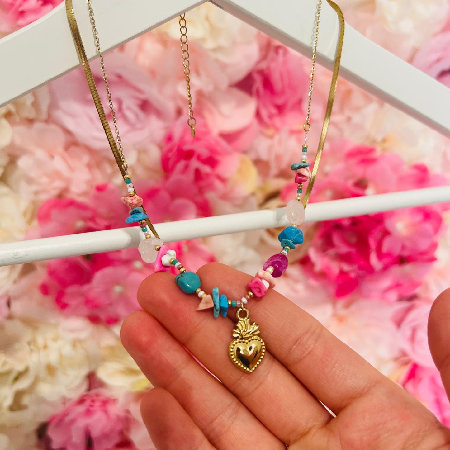 COLLANA CUORE SACRO SUMMER