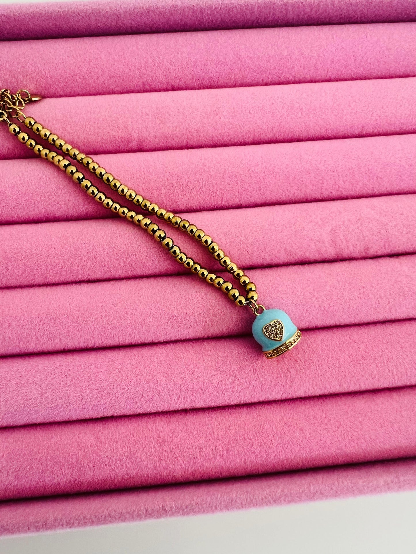 BRACCIALE CAMPANELLA AZZURRA