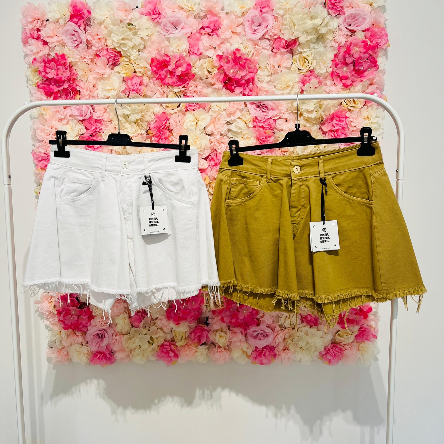 SHORTS SFRANGIATO LUMINA