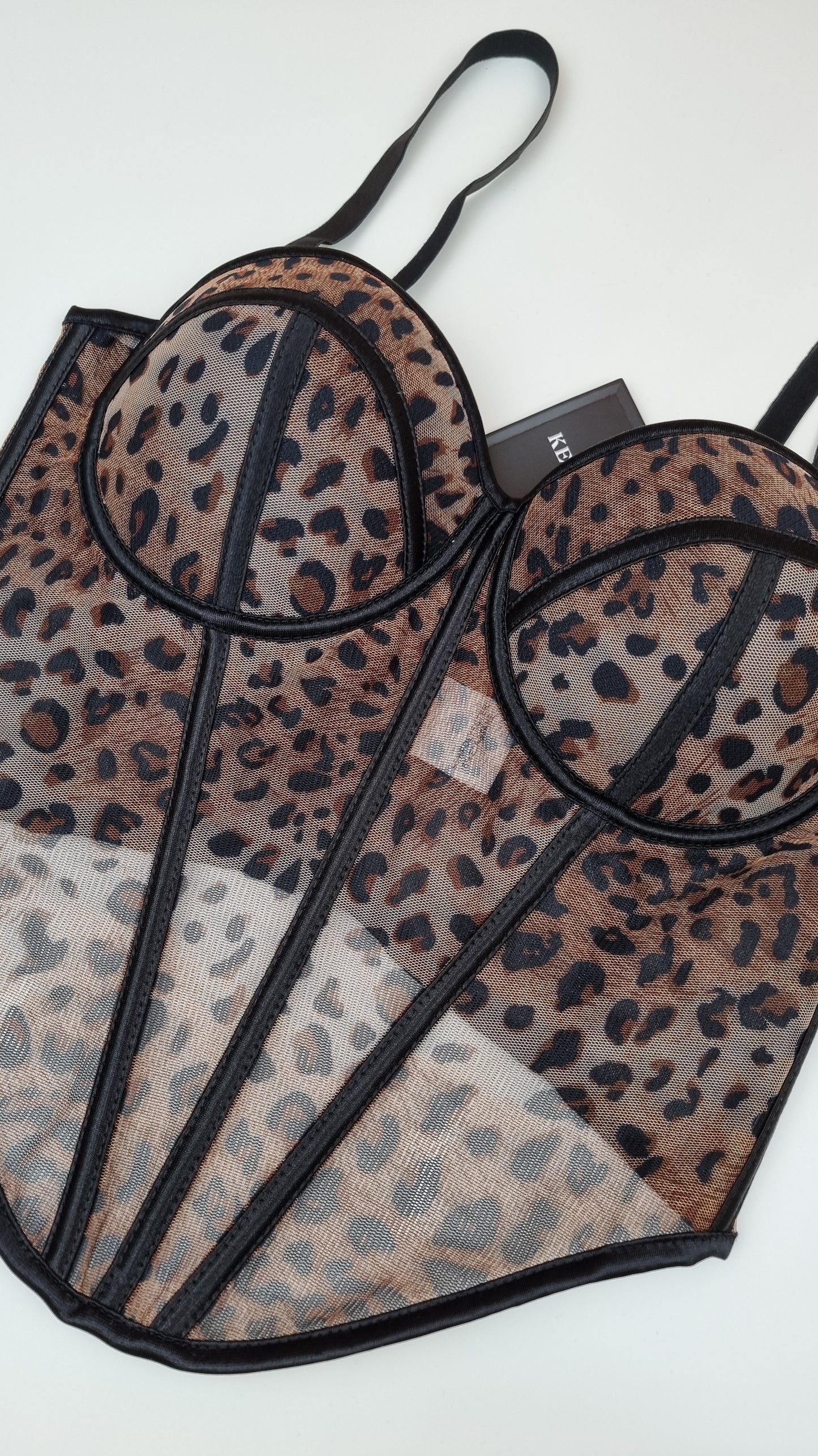 TOP BUSTIER MACULATO