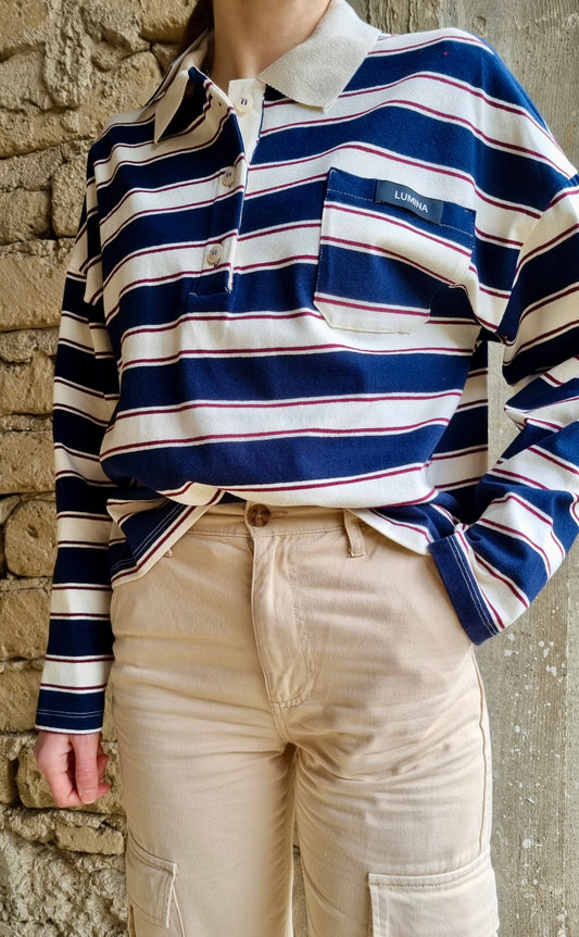 POLO RIGHE LUMINA