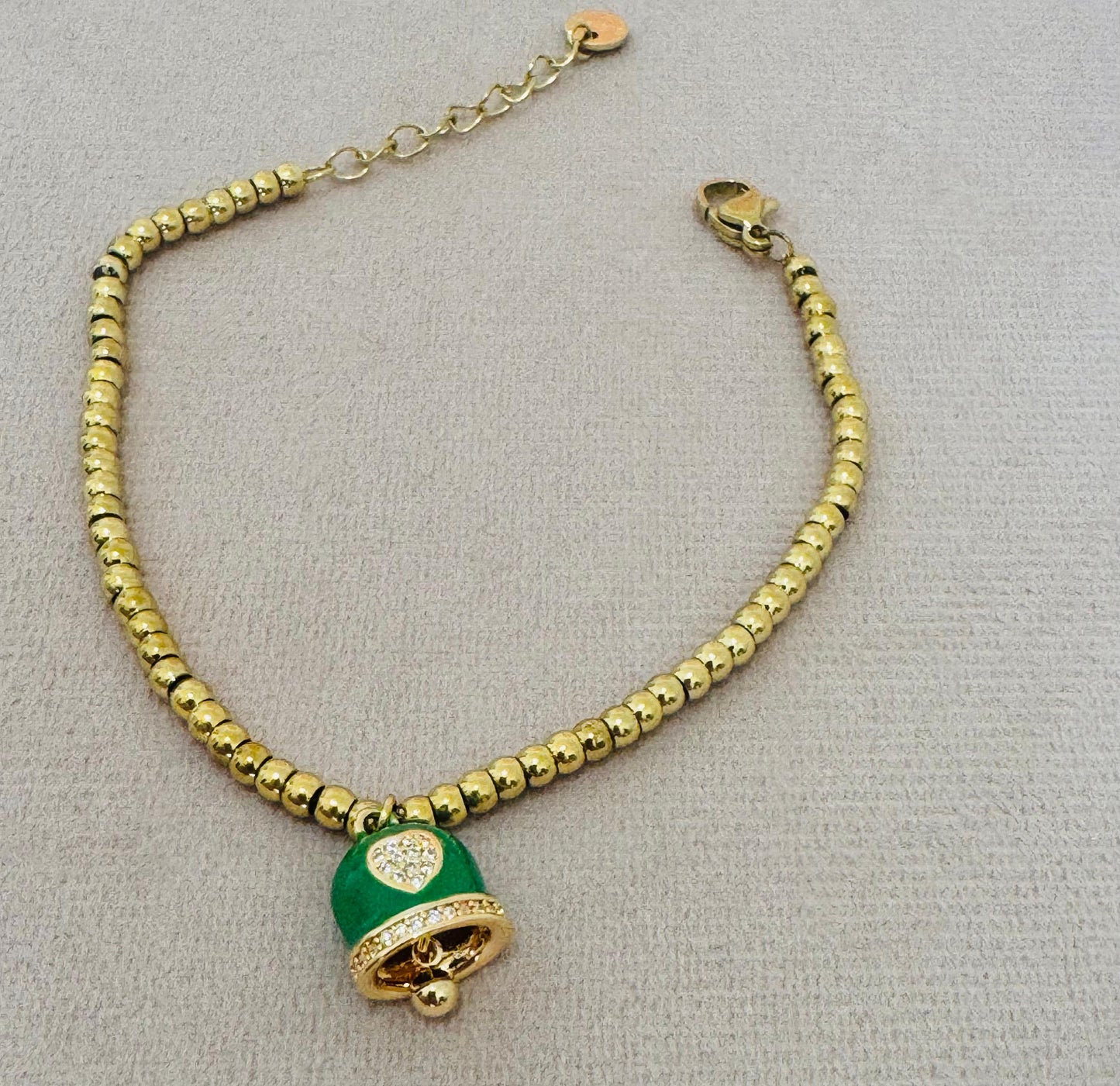 BRACCIALE CAMPANELLA VERDE