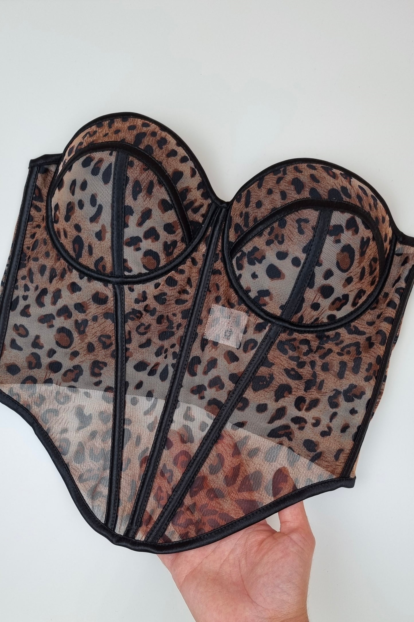 TOP BUSTIER MACULATO