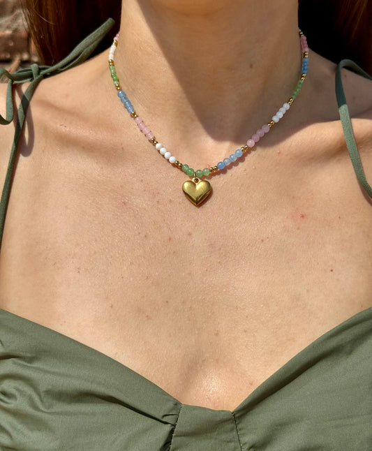 COLLANA HEART COLOR