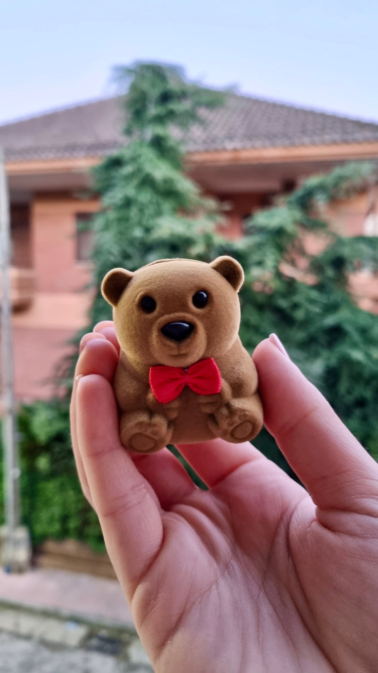 Orsetto dell’Amore – Anello a Cuore