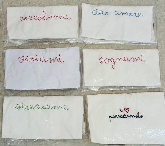 T-SHIRT RICAMO LUMINA