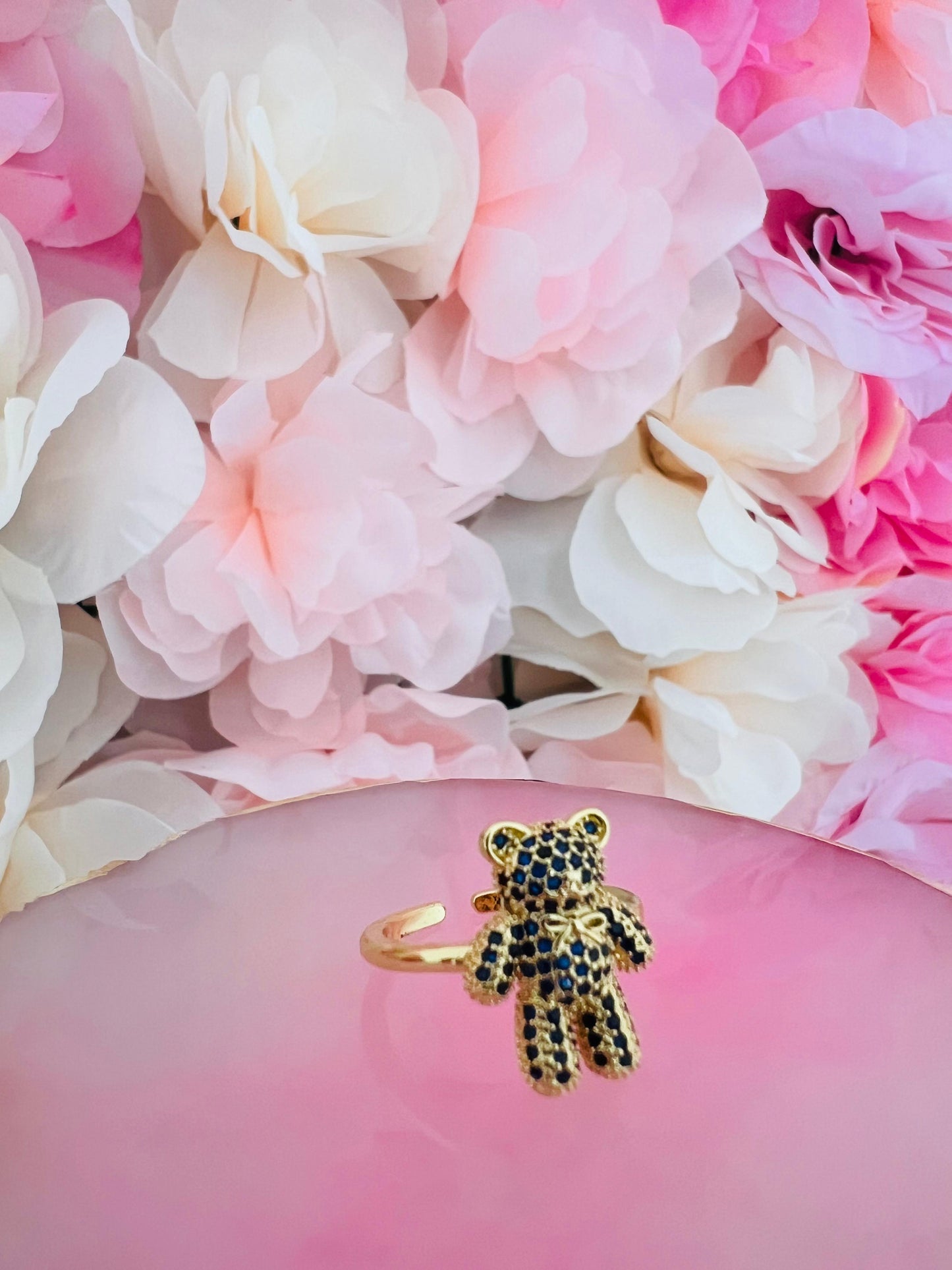 ANELLO ORSETTO ZIRCONATO