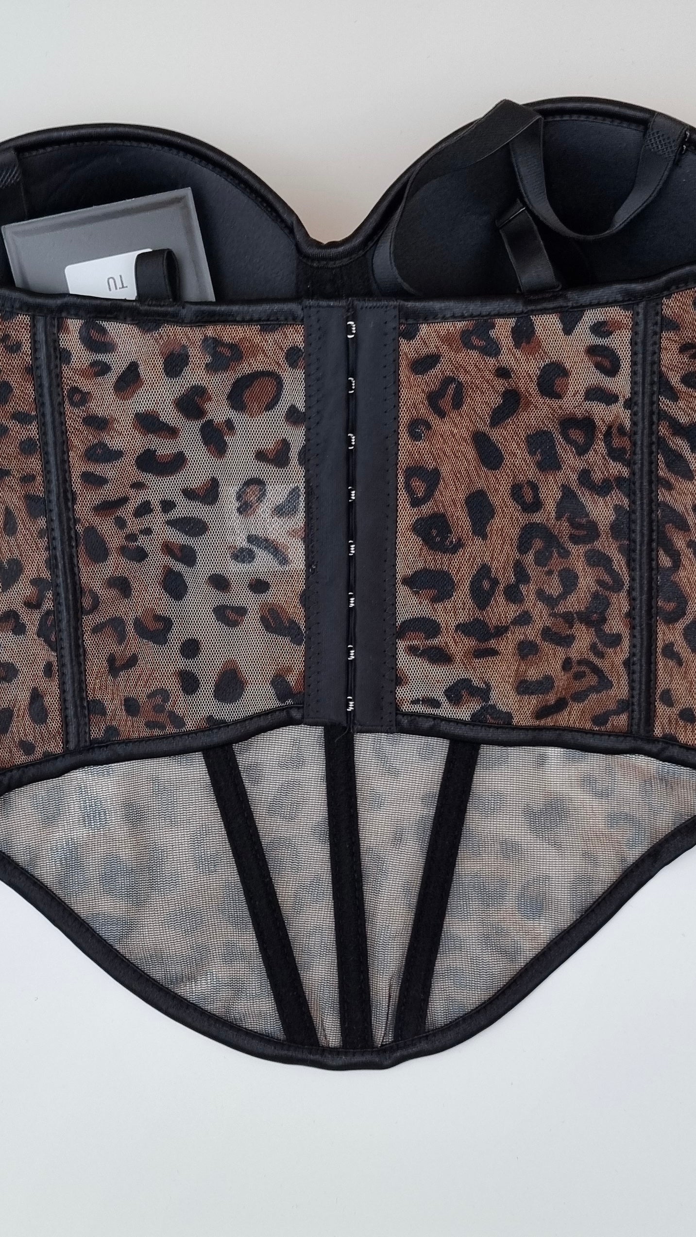 TOP BUSTIER MACULATO