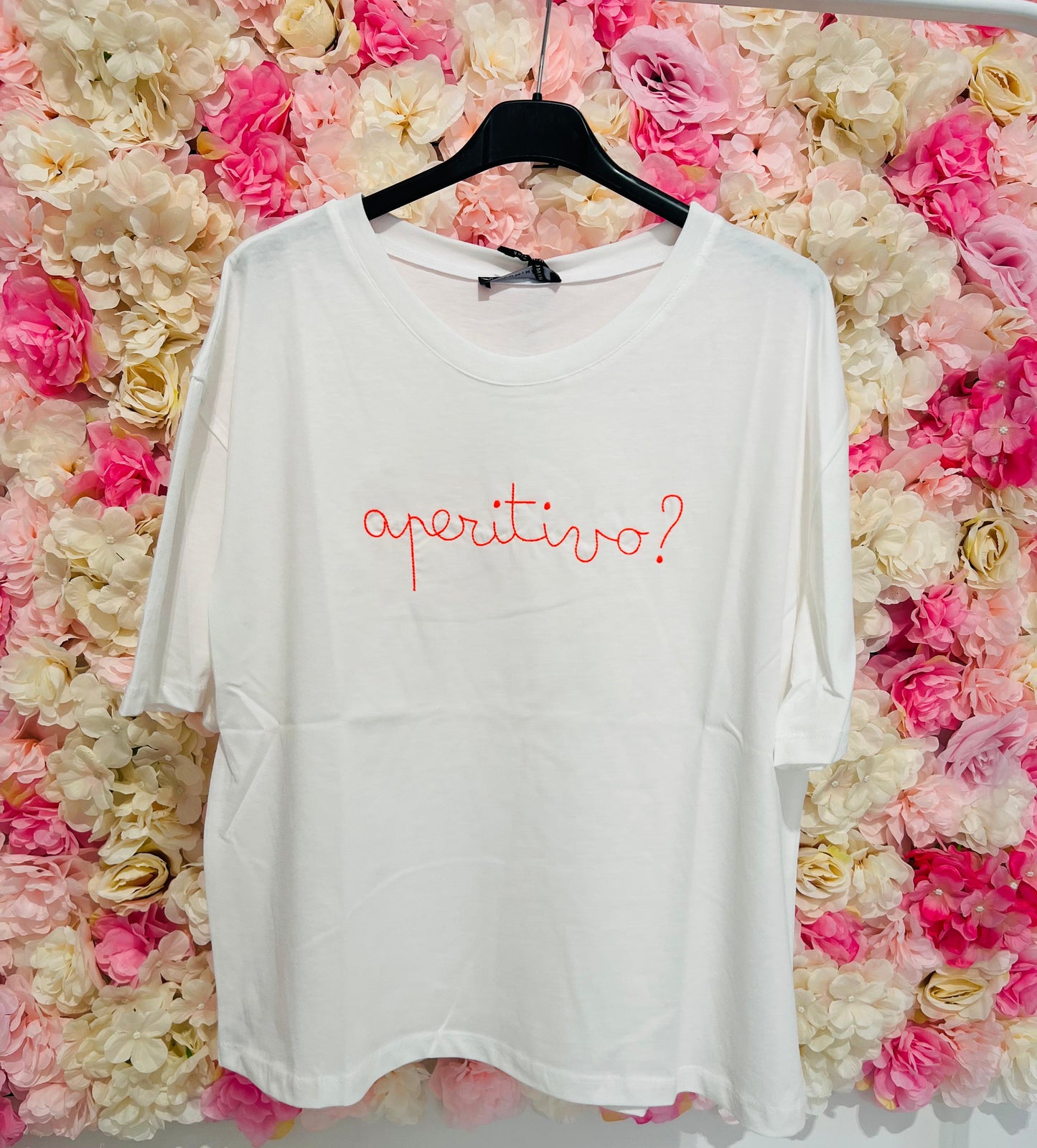 T-SHIRT RICAMO LUMINA