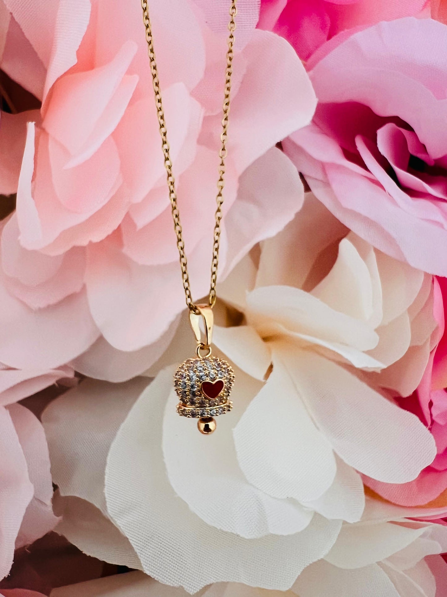 COLLANA CAMPANELLA CUORE