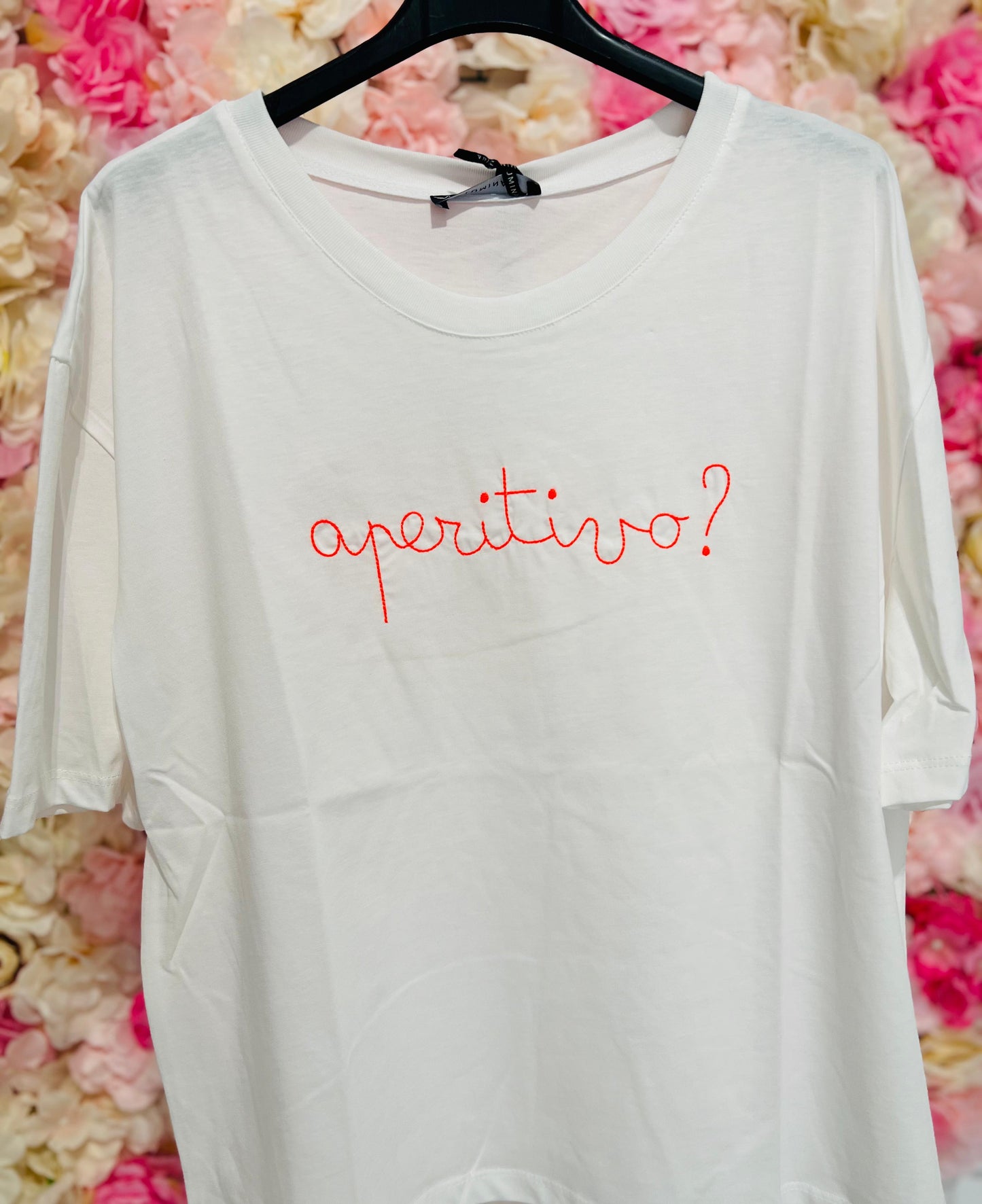 T-SHIRT RICAMO LUMINA