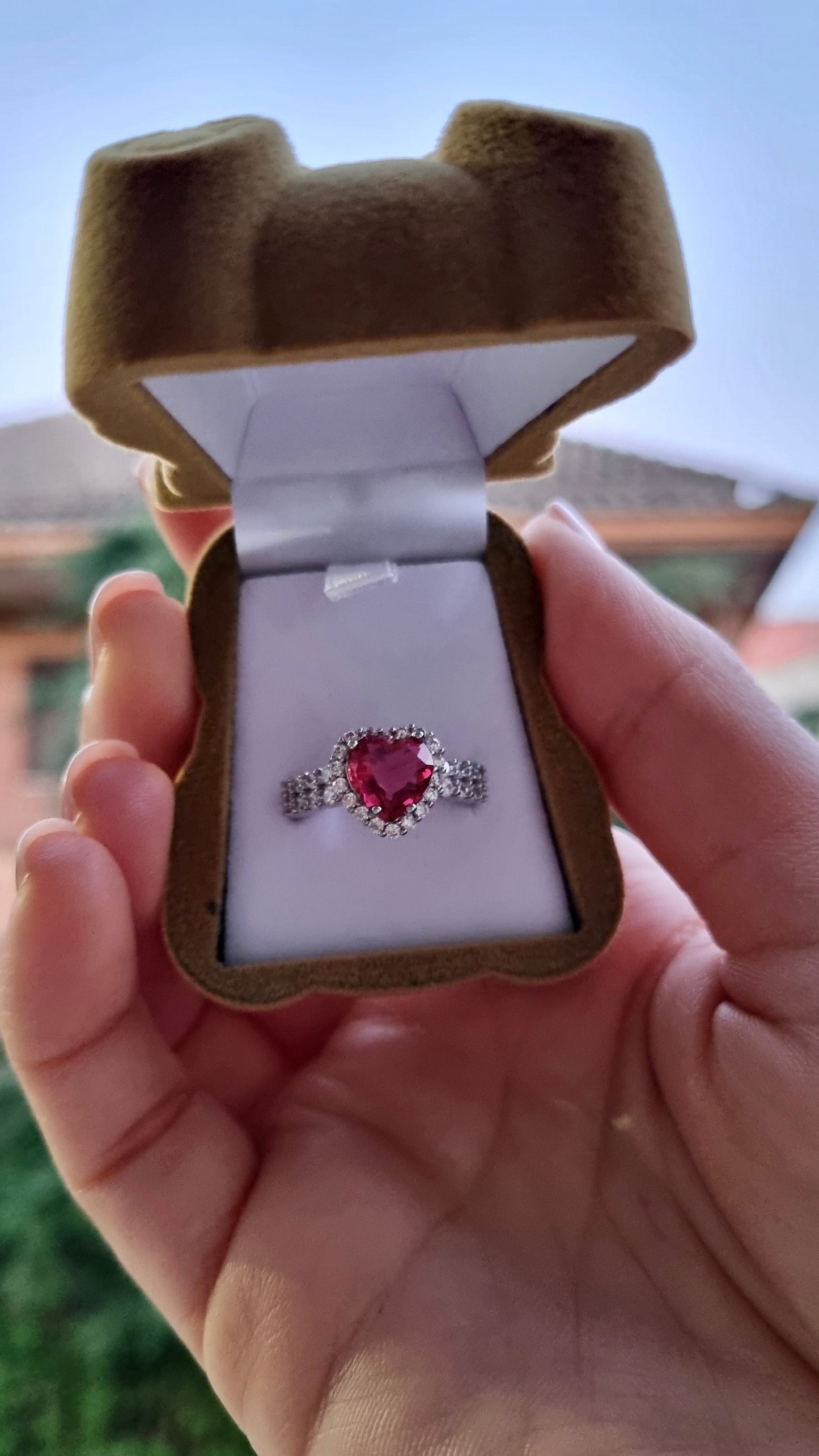 Orsetto dell’Amore – Anello a Cuore