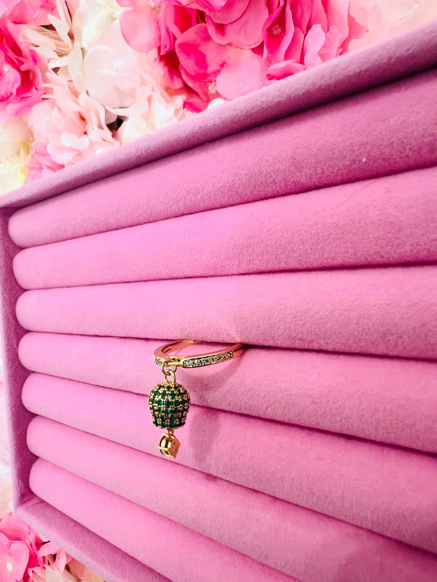 ANELLO CAMPANELLA GREEN