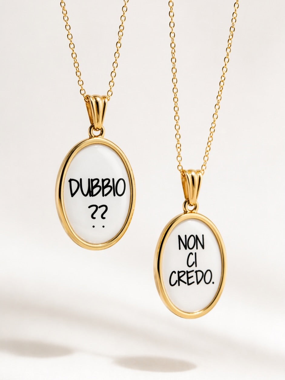 COLLANA “DUBBIO??” - “NON CI CREDO.”